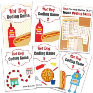 Hot Dog Coding Games Bundle (Game 1-5) - iGameMom Store